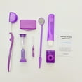 thumbnail image 1 of Orthodontic Set Orthodontic Toothbrush Orthodontic Wax Tooth Wax Receipt Wax Orthodontic Set of Eight Five Colors-Purple, 1 of 6