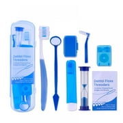 Orthodontic Supplies Set Orthodontic Toothbrush Dental Floss Dental Floss Orthodontic Wax Sand Timer Kit