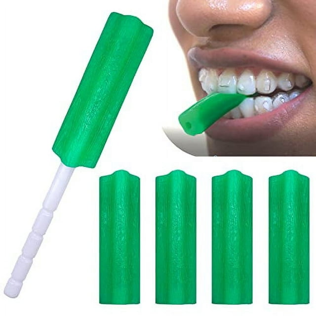 Orthodontics Chewies for Invisalign .. Aligner Trays, 4 Chewies, .. Mint Scented, Cuboid, Non-Slip