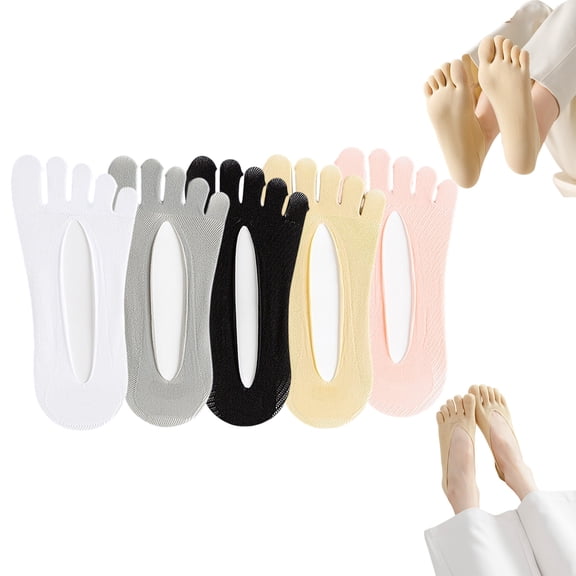 Orthoes no show toe socks,bunionette corrector for women,Anti Bunions Health Socks,Breathable Toe Separator Socks for Women,Men