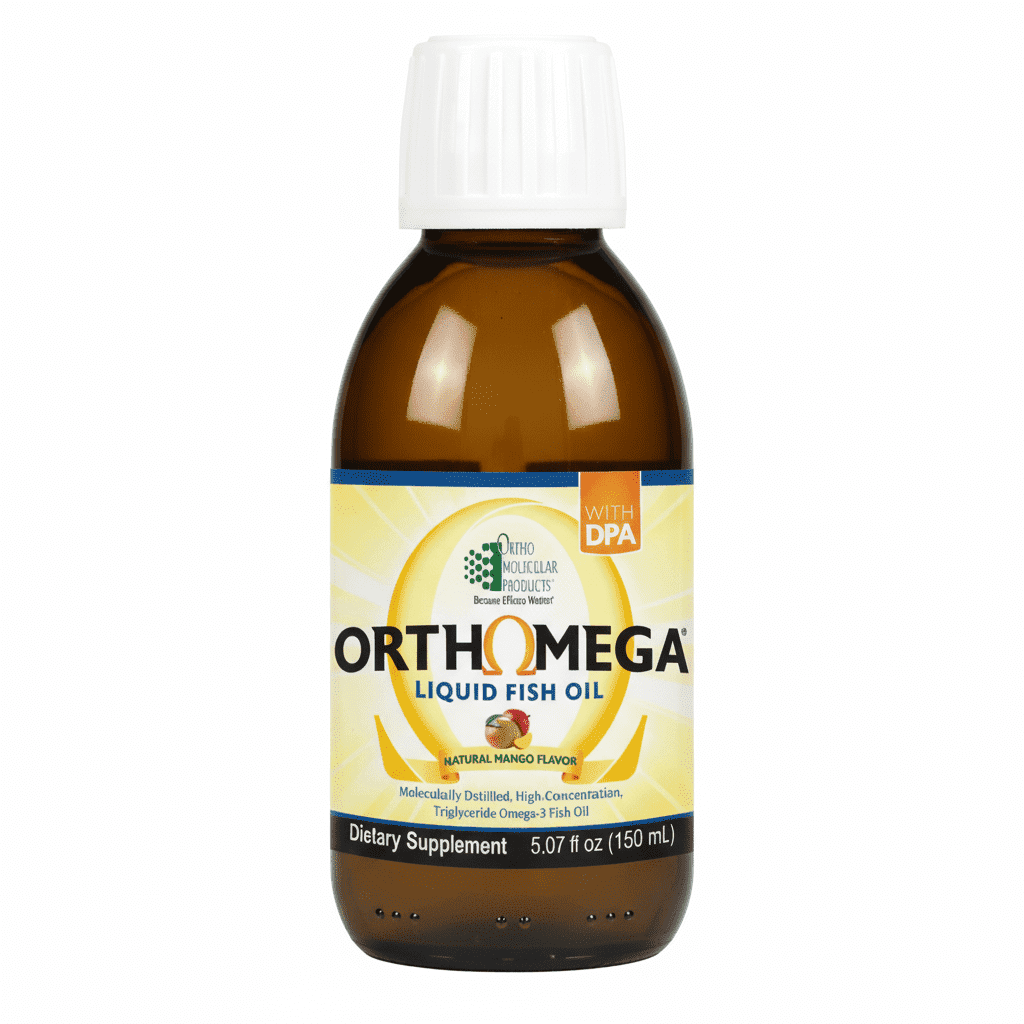 Ortho Molecular Products Orthomega Liquid Fish Oil Mango 5.07 fl oz