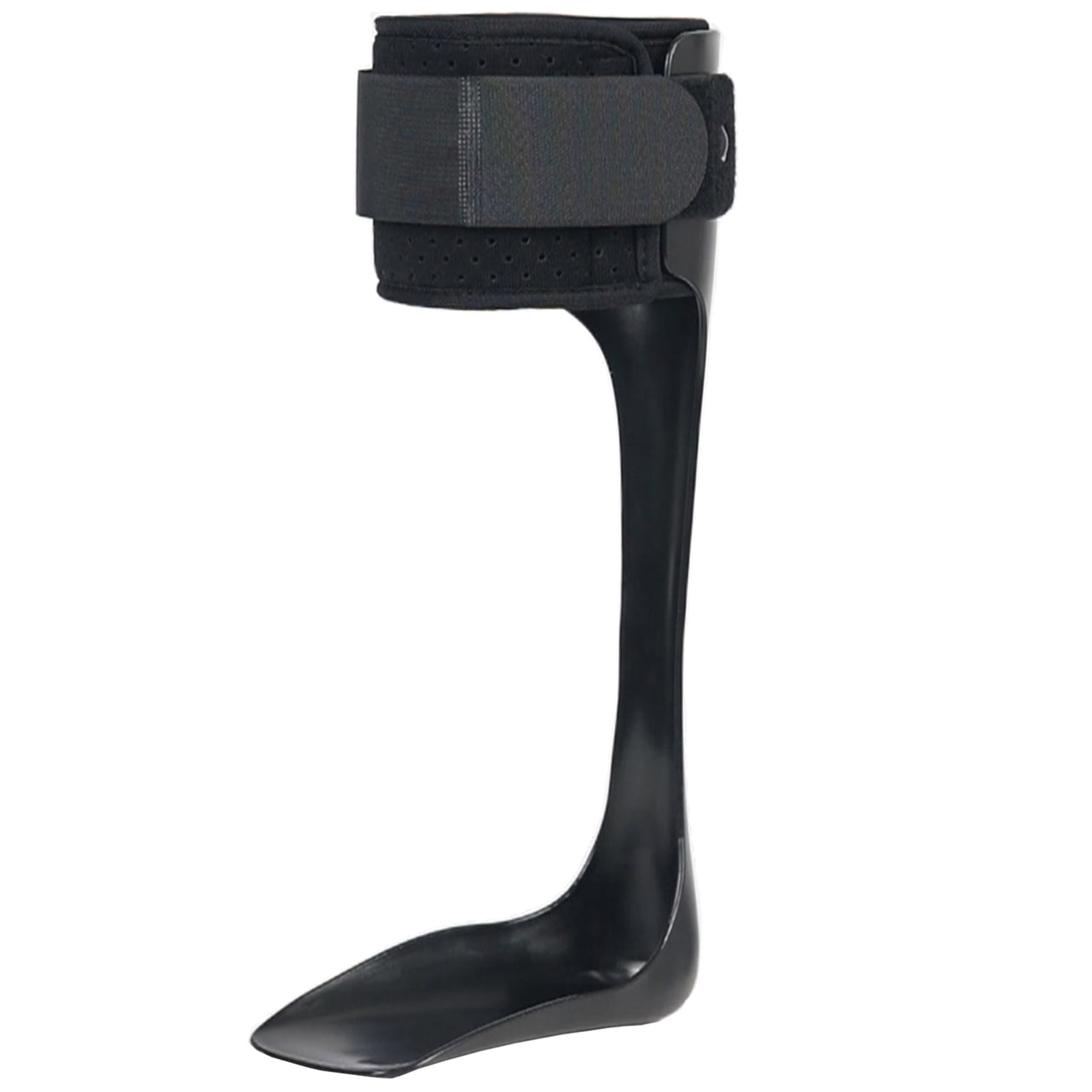 Orthomen AFO Drop Foot Brace, Medical Ankle Foot Orthosis, Lightweight Foot Support Stabilizer, Drop Foot Postural Correction Brace for Men and Women (L-Left)