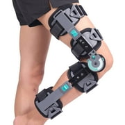 Orthomen Hinged Knee Brace, Post Op Knee Brace for Recovery Stabilization, ACL, MCL and PCL Injury, One Size