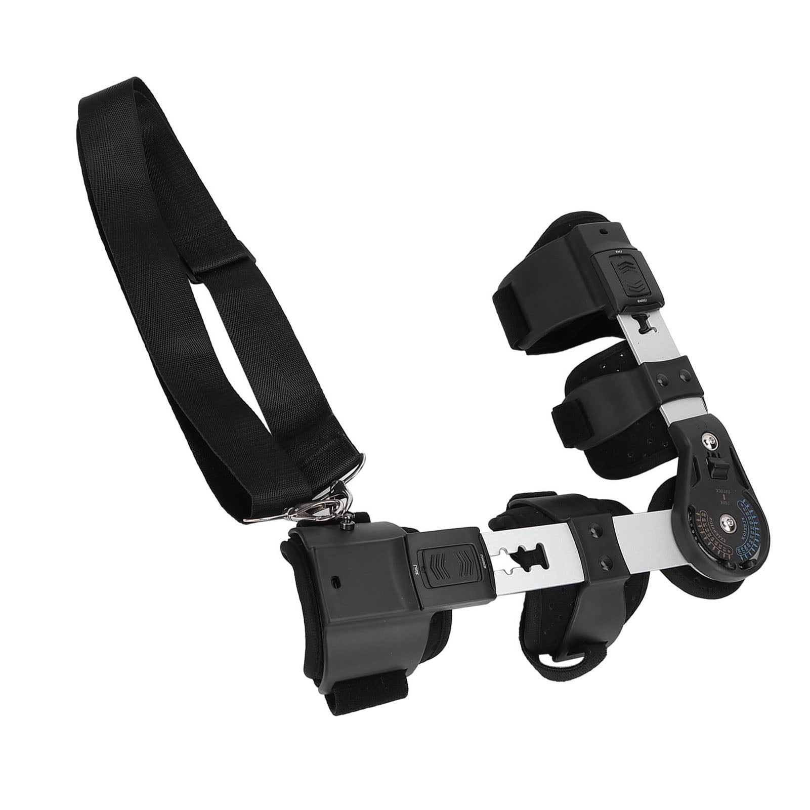 Orthomen Hinged ROM Elbow Brace, Shoulder Sling Stabilizer For Post Op