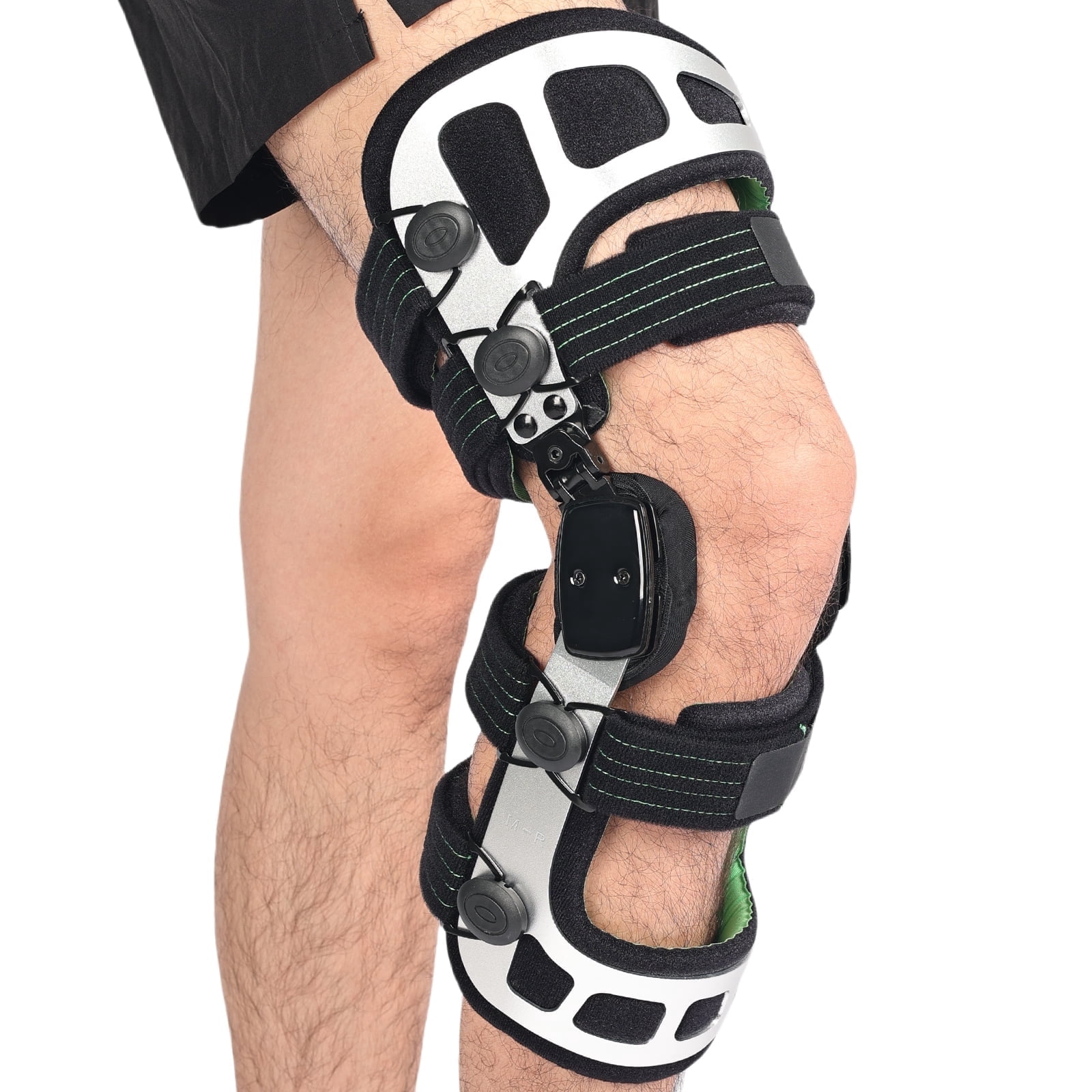 Orthomen OA Knee Brace Booster Instability of Knee Joint or Ligament Injury & Protect Knee Joint after Knee Surgery(M/Right)