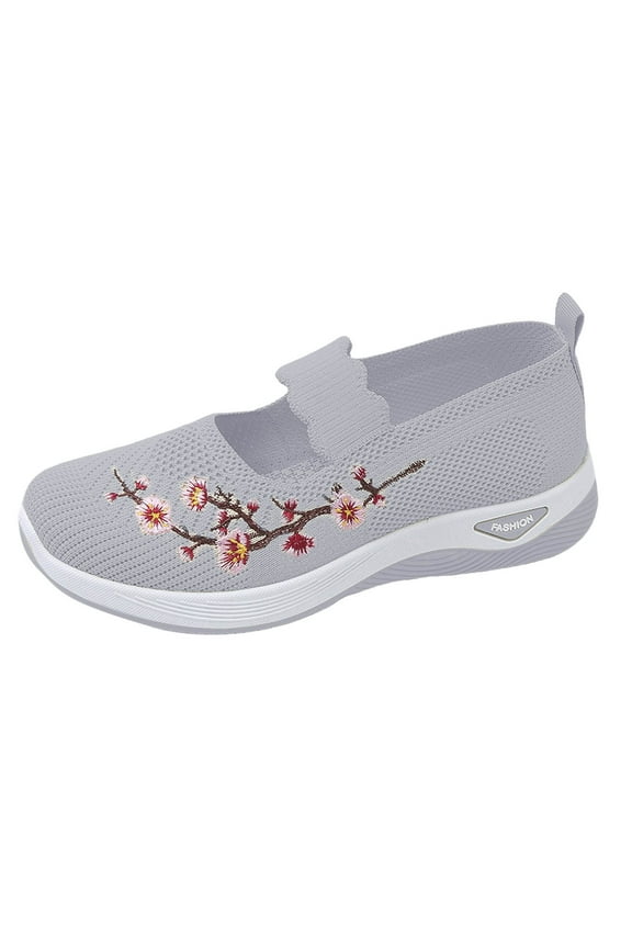 Orthopedic Arch Support Sneakers for Women Breathable Soft Nurse Casual Walking Comfortable Shoes