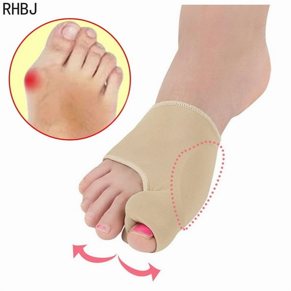 Orthopedic Bunion Corrector Toe Separators with Cushion for Pain Relief, 2-Pack