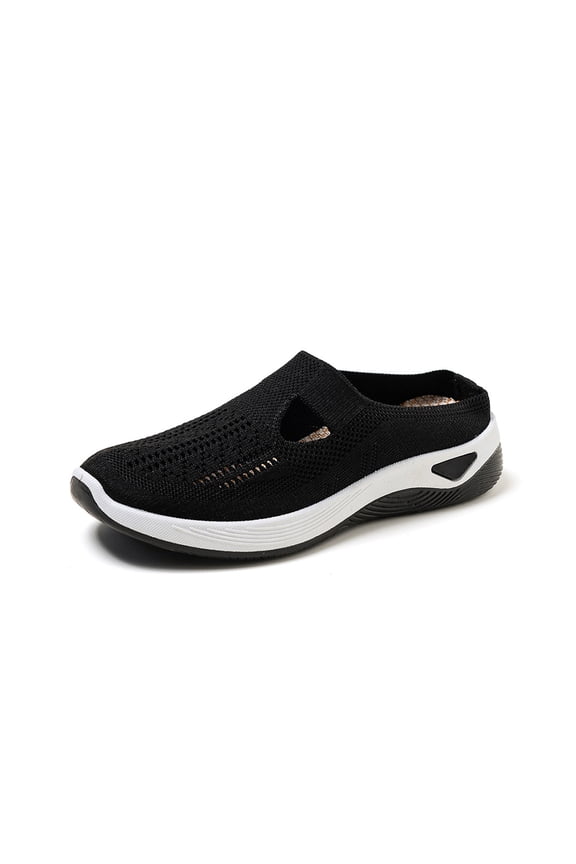 Orthopedic Casual Shoes for Women Arch Support Golf Shoes Wide Width Slip on Non Slip Work Shoes Mesh Stretch Soft 2026 Orthopedic Shoes