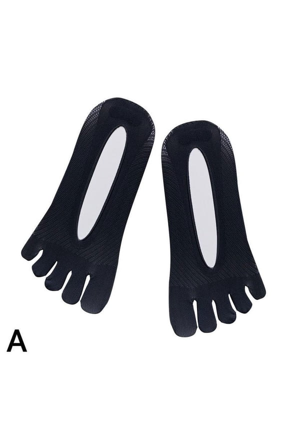 Orthopedic Compression Socks Women Toe Socks Ultra Low Cut Liner With Gel Tab