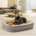 Orthopedic Dog Bed for Extra Large Dogs Breeds, High Density Egg Crate