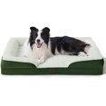 thumbnail image 1 of Orthopedic Dog Bed for Large Dogs - Big Washable Dog Sofa Beds Large, Supportive Foam Pet Couch Bed with Removable Washable Cover, Waterproof Lining and Nonskid Bottom,Plush-Green, 1 of 13