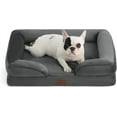 thumbnail image 1 of Orthopedic Dog Bed for Medium Dogs - Waterproof Dog Sofa Beds Medium, Supportive Foam Pet Couch Bed with Removable Washable Cover, Waterproof Lining and Nonskid Bottom,, 1 of 17