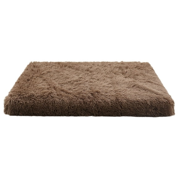 Orthopedic Dog Bed, Premium Support Pet Mattress, High-Density Foam Removable Washable Cover Non-Slip Bottom for Large Medium Small Dogs Cats, Brown