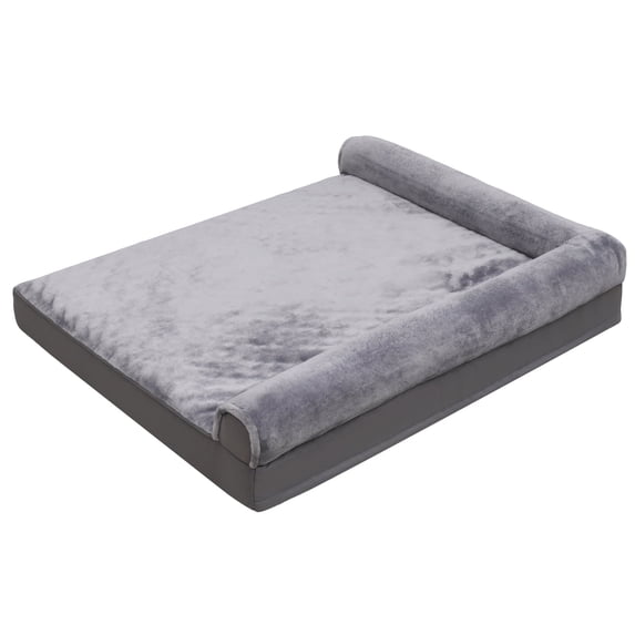 KSIIA Orthopedic Pet Couch for Extra Large Dogs, 40"x32" Dog Bed Sofa with Removable Waterproof Cover