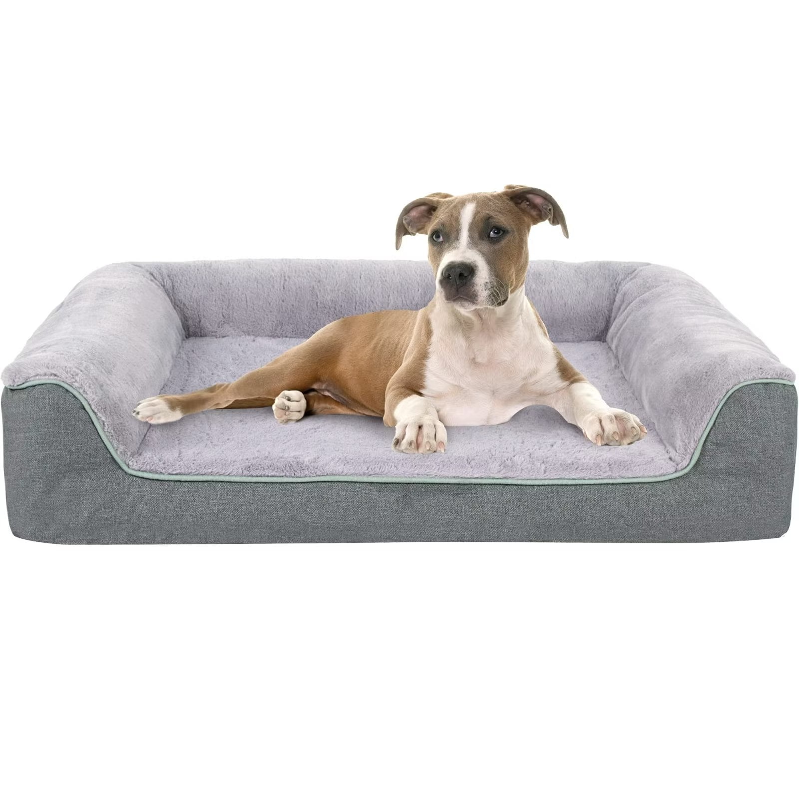 Orthopedic Dog Bed, Waterproof Thick Foam Dog Bed Sofa with Machine