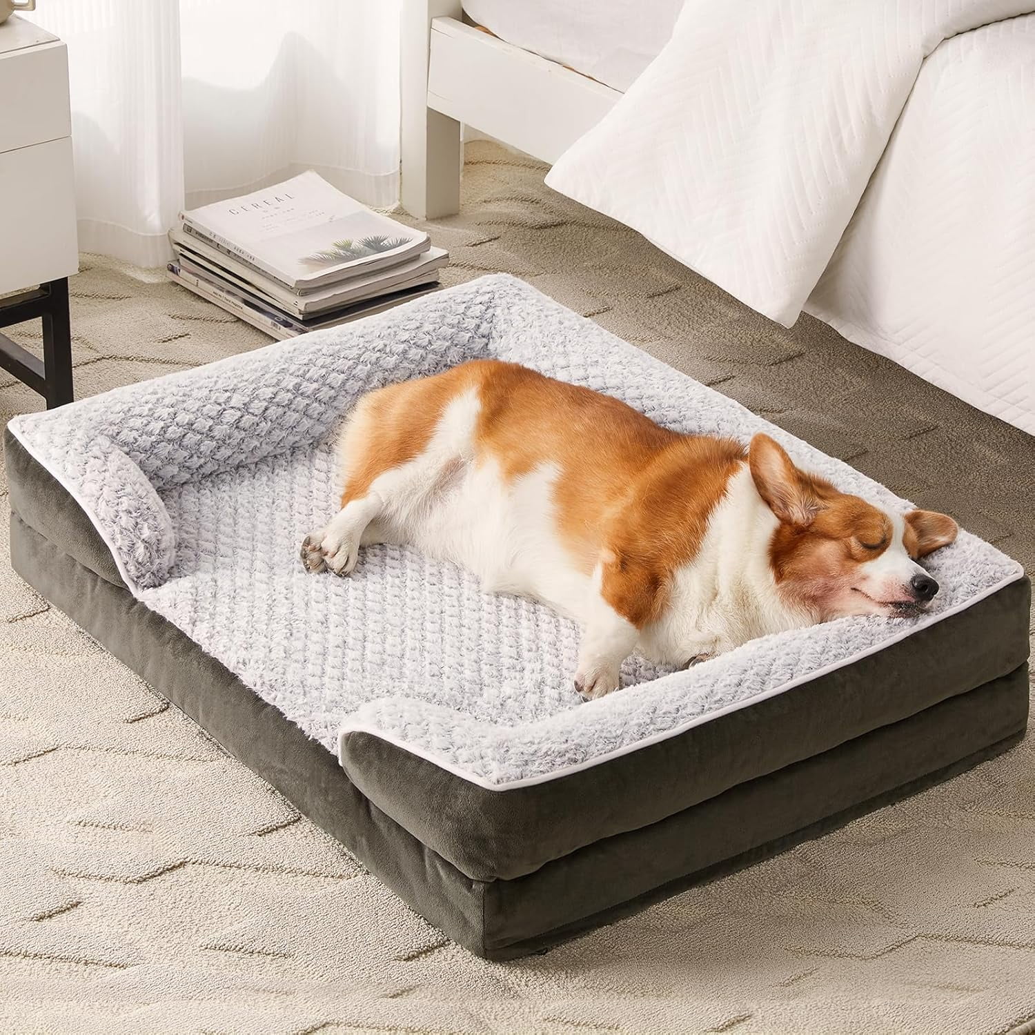 Stunning Foam Bed For Big Dogs With Pressure Relief image