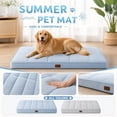 thumbnail image 1 of Orthopedic Dog Bed for Small Dogs Waterproof Dog Bed for Crate Washable Dog Crate Mat Dog Bed with Removable Cover Light Gray Xl, 1 Pack, 1 of 6