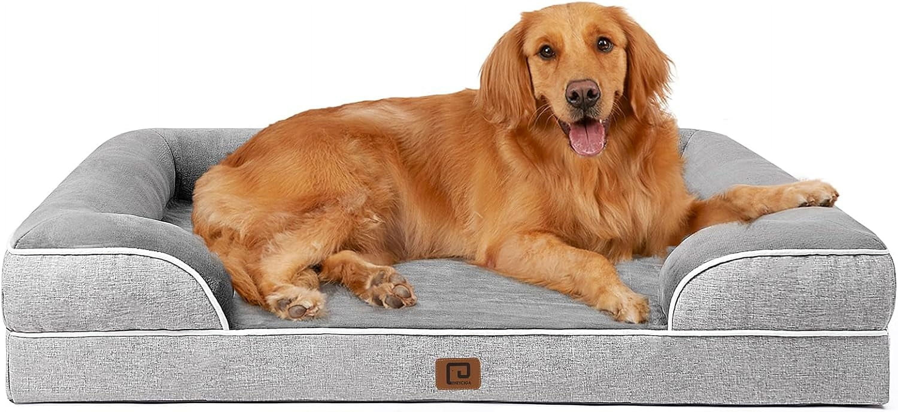 Orthopedic Dog Beds for Extra Large Dogs, Waterproof Memory Foam XL Pet ...