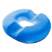 5 STAR SUPER DEALS Orthopedic Donut Seat Cushion Memory Foam Cushion – Tailbone & Coccyx Memory Foam Pillow - Pain Relief & Relieves Tailbone Pressure - Blue