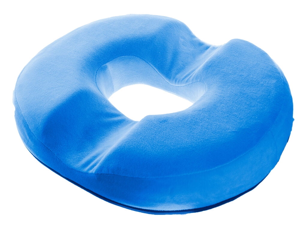  LAMPPE Coccyx Pillow for Tailbone Pain, Donut Cushion for Tailbone  Pain Premium Memory Foam Washable, Butt Pillows for Sitting After Surgery  for Back,Coccyx,Tailbone Pain Relief,DarkBlue : Everything Else