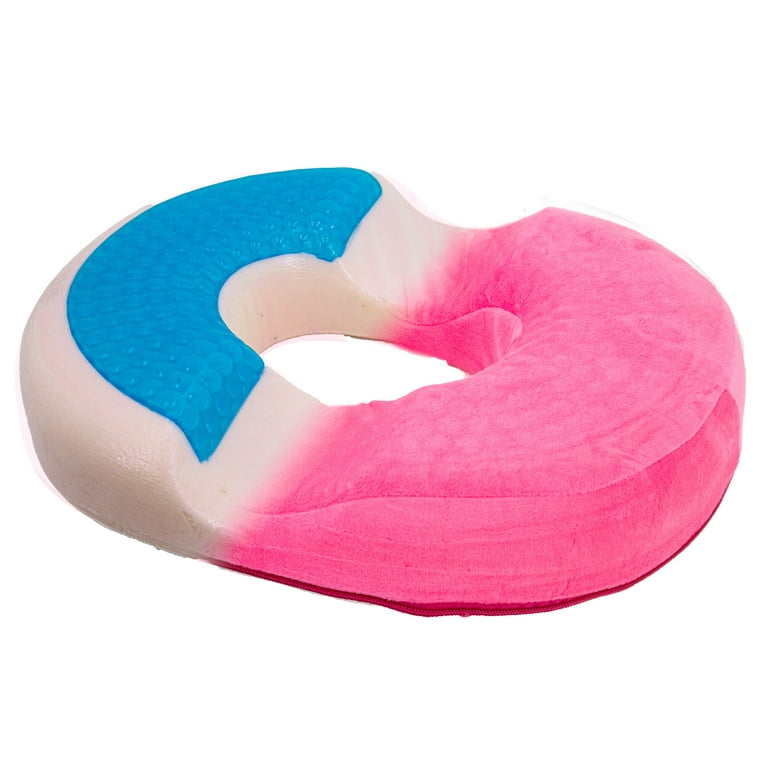 Orthopedic Donut Seat Gel Cushion w/ Infused Memory Foam Cooling