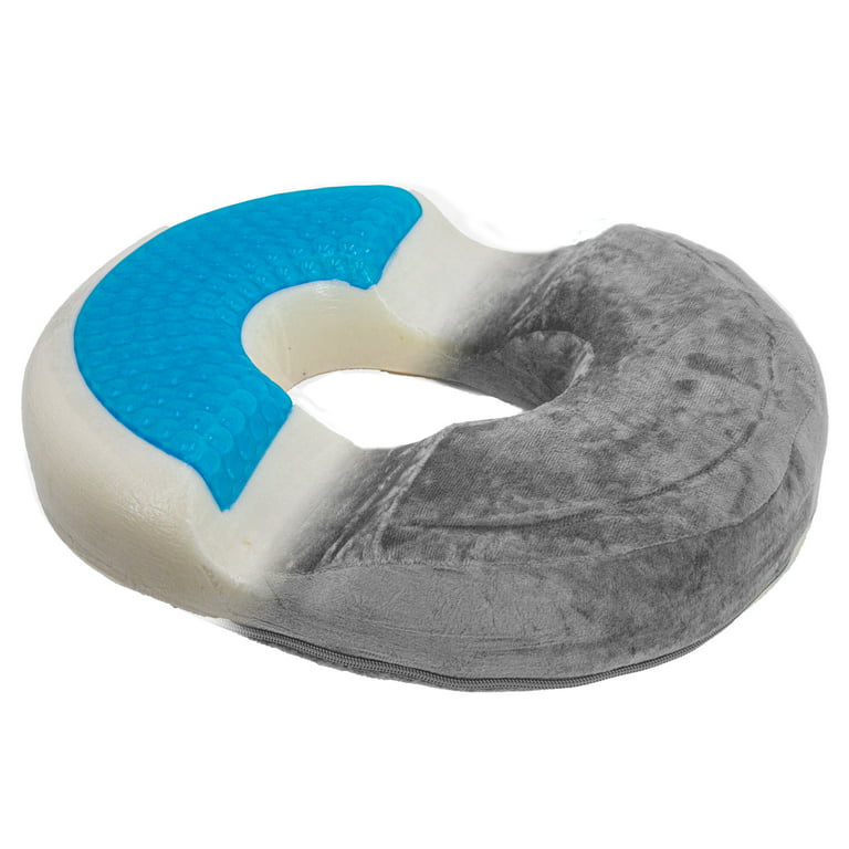 Health Max Coccyx Orthopedic Memory Foam Seat Cushion - Best for