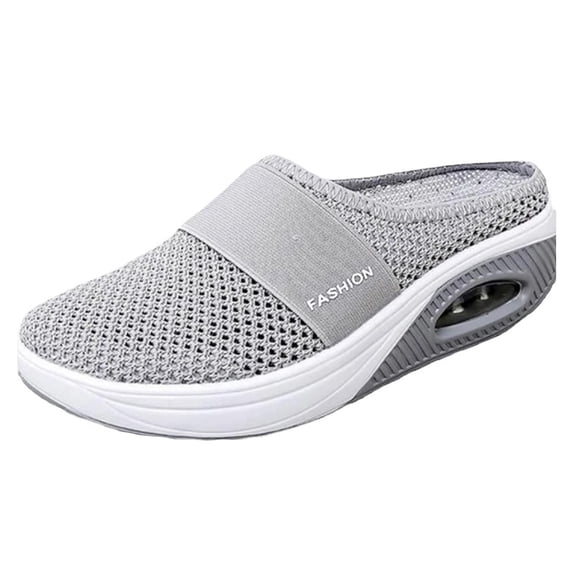 Orthopedic Dress Shoes for Women Arch Support Golf Shoes Wide Width Non Slip Slip on House Shoes Knitted Mesh Stretch Comfortable 2026 Orthopedic Shoes