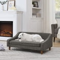 thumbnail image 1 of Orthopedic Elevated Dog Bed – High-Density Foam / Waterproof & Anti-Scratch Removable Cover, Gray, 1 of 8