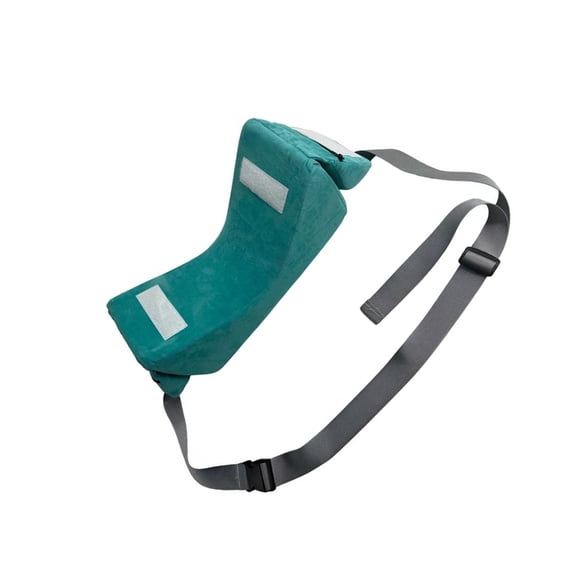 Orthopedic Head Positioning Wedge Pillow With Adjustable Strap Neck Stabilizer Face Up Cushion For Postures Alignment