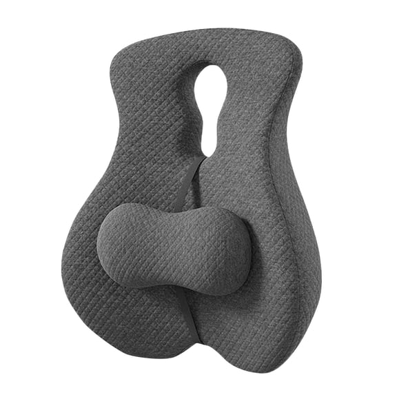 Orthopedic Lumbar Support Cushion Pad Adjustable Chair Backrest Pillow for Gaming and Seating