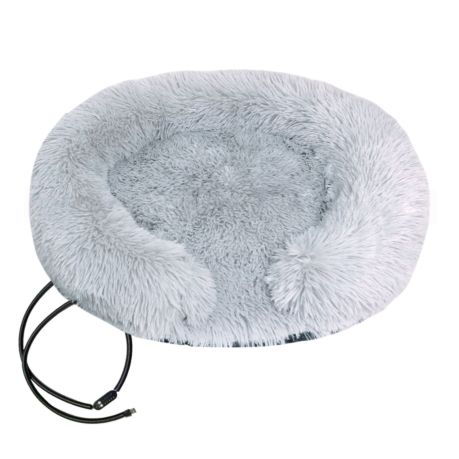 Orthopedic Memory Foam Circular Pet Bed for Enhanced Comfort and ...