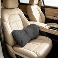 thumbnail image 1 of Orthopedic Memory Foam Lumbar Support Pillow Ergonomic Back Cushion 12.6"x9.4"x5.1" Removable Washable Cotton Cover Pressure Relief for Office Chair Car Seat Home Use, 1 of 6