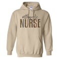 thumbnail image 1 of Orthopedic Nurse Leopard Print Hoodie Sweatshirt Unisex Large Sand, 1 of 5