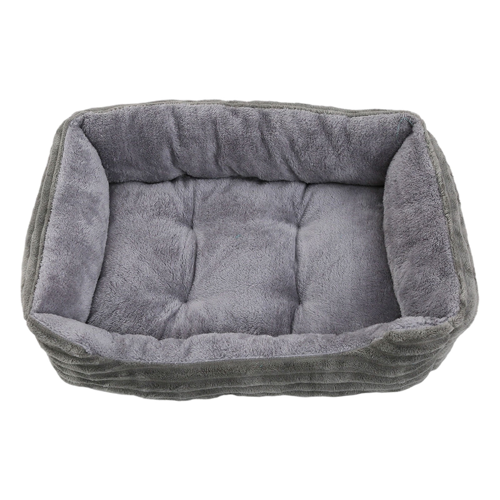 Orthopedic Pet Sofa Bed for Dogs and Cats with Anti Bottom Calming Plush Washable Dog Bed Mat Cushion for Medium Small Pets Up to 38 lbs Indoor House Kennel Sleeping Pad