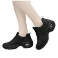 thumbnail image 1 of Orthopedic Running Shoes for Women Comfortable Knitted Air Cushion Arch Support Walking Work Fashion Sneakers, 1 of 5
