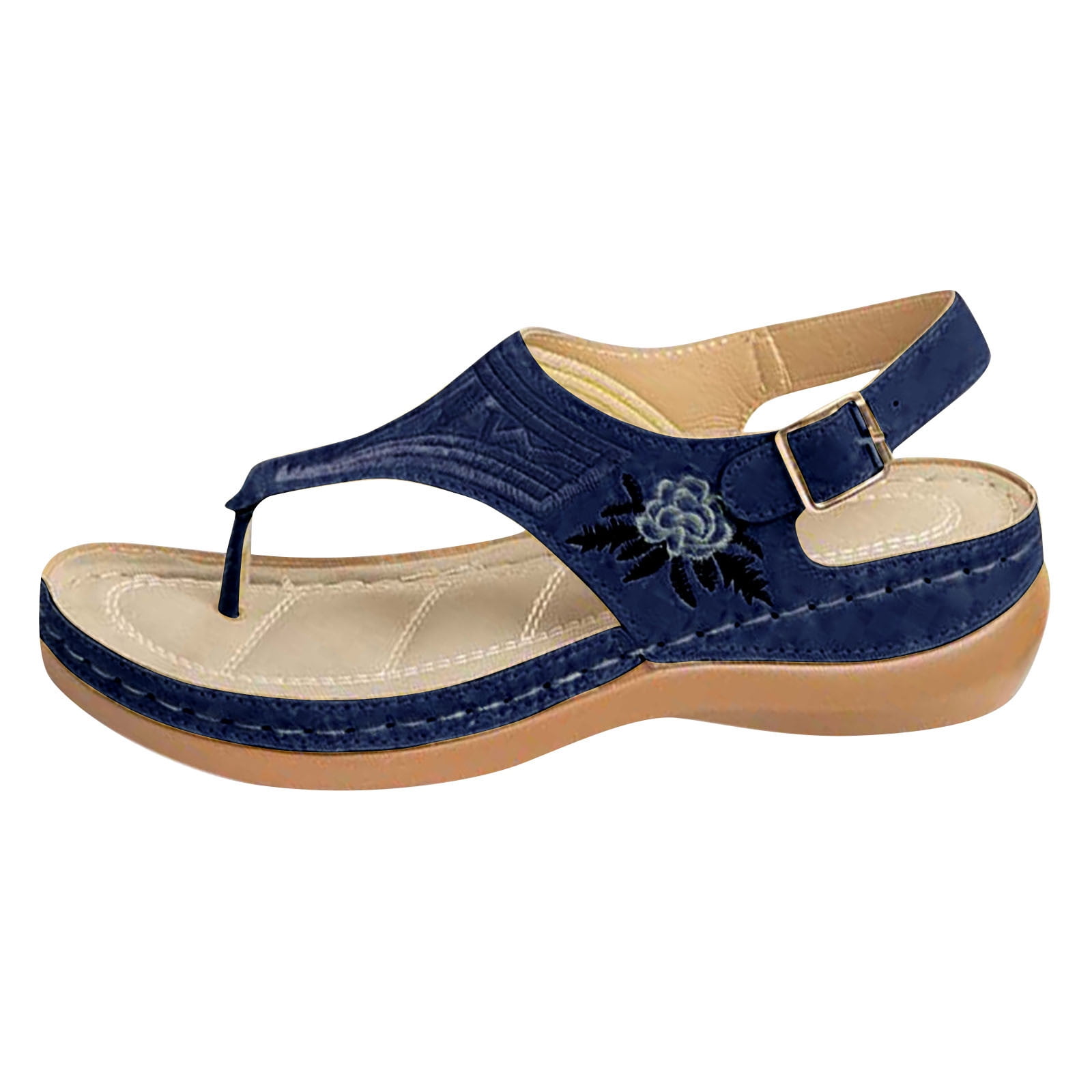 Orthopedic Sandals Women Wide Fit Ladies Flip Flops Sale Orthotic Comfy