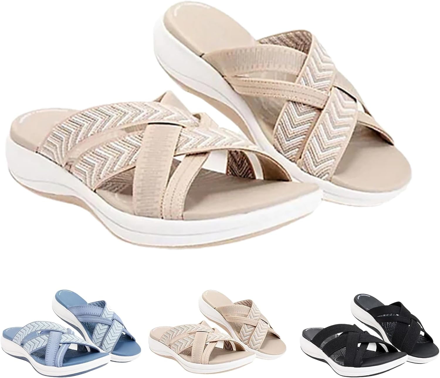 Women’s Orthopedic Platform Slingback Sandals main image 0