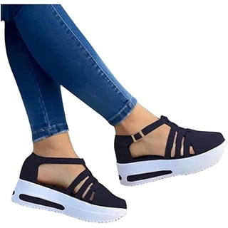 Orthopedic Sandals for Women, 2026 Summer Comfortable Dressy Casual Beach Sandal Walking Shoes Ladies Arch Support Ankle Strap Platform Sandals