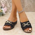 thumbnail image 1 of Orthopedic Sandals for Women Comfortable Beach Orthotic Sandals with Arch Support Black 6.5, 1 of 7