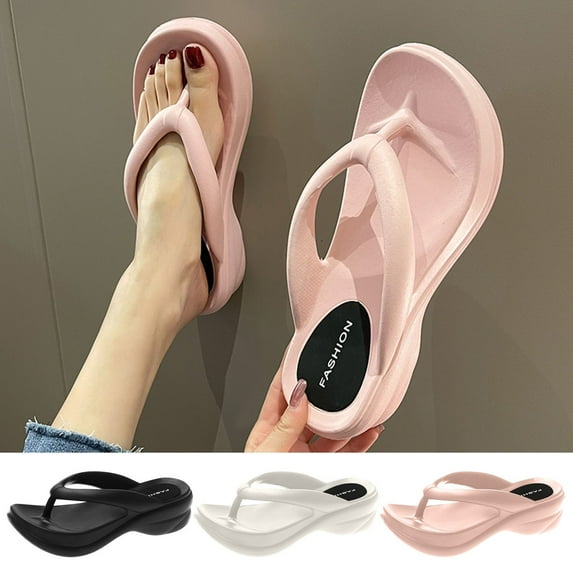 Orthopedic Sandals for Women, Women Beach Flip Flop with Arch Support Anti-Slip Breathable Sandal Thong Slipper