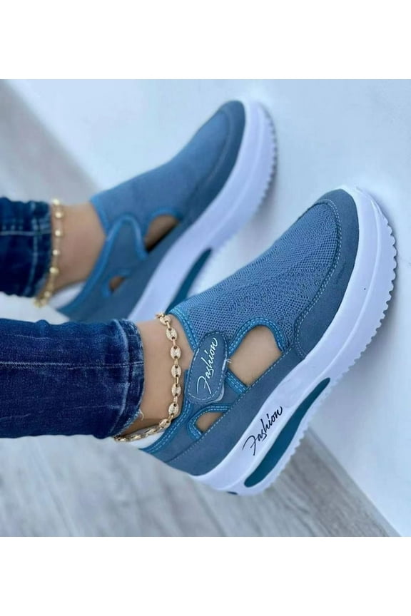 Orthopedic Shoes For Women Walking Shoes Flats Shoes Slip On Work Shoes Comfort Sneakers Casual Canvas Loafers Clearance Sale