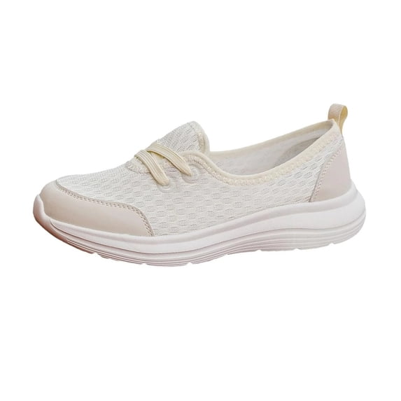 Orthopedic Shoes for Women 2026,Women's Soft Sole Mesh Comfort Wedge Sneakers Breathable Slip On Arch Support Non-Slip Comfortable Wide Width Summer Lightweight Knit Nurse Comfy Walking Sneaker
