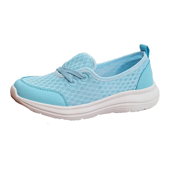 Orthopedic Shoes for Women 2026,Women's Soft Sole Mesh Comfort Wedge Sneakers Breathable Slip On Arch Support Non-Slip Comfortable Wide Width Summer Lightweight Knit Nurse Comfy Walking Sneaker