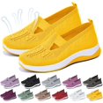 thumbnail image 1 of Orthopedic Shoes for Women, Women Wide Width Breathable Walking Comfortable Slip on Sneakers, Non Slip Food Service Lightweight Sneaker, Nurse Shoes Arch Support Sneakers, Orthopedic Shoes, 1 of 9
