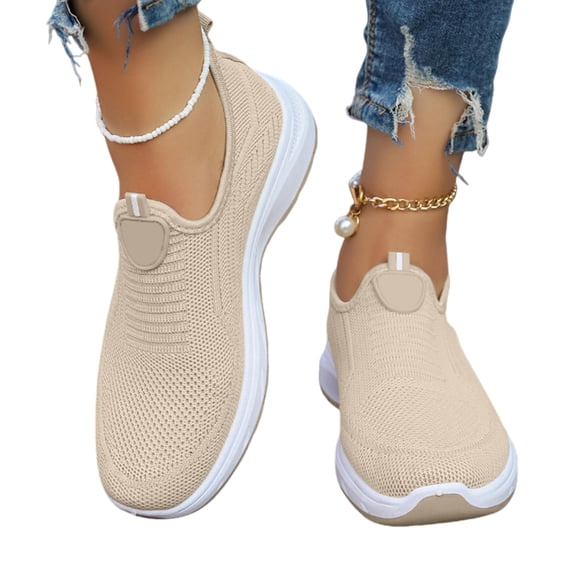 Orthopedic Shoes for Women Arch Support Nurse Shoes Breathable Non Slip Slip on House Shoes Mesh Stretch Soft 2026 New Orthopedic Shoes