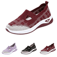 thumbnail image 1 of Orthopedic Shoes for Women Arch Support Walking Comfortable Slip On Non Slip Food Service Lightweight Sneakers, 1 of 5