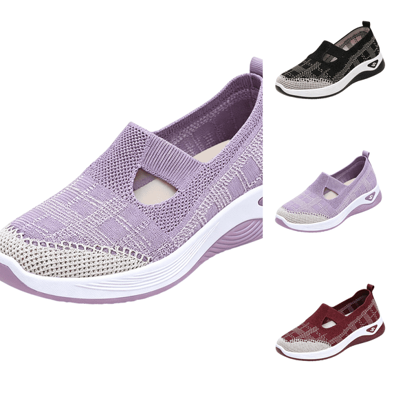 Orthopedic Shoes for Women Arch Support Walking Comfortable Slip On Non Slip Food Service Lightweight Sneakers