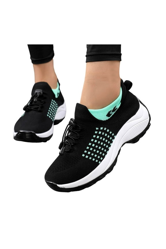 Orthopedic Shoes for Women Men Arch Support Plantar Fasciitis Comfort Knit Walking Nursing Work Sneakers