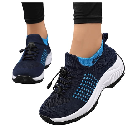 Orthopedic Shoes for Women Men Arch Support Plantar Fasciitis Comfort Knit Walking Nursing Work Sneakers