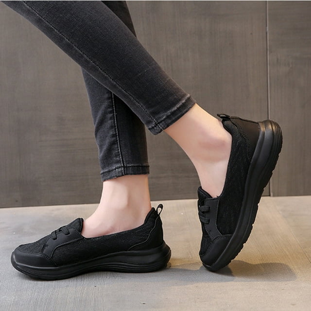 Orthopedic Shoes for Women Plus Size Slip on Arch Support Shoes ...